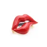 BrochesRed lip - enamel brooch