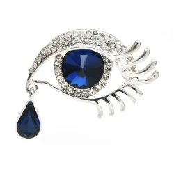 BrochesWaterdrop crystal eye - brooch