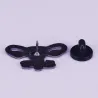 "GROW A PAIR" - eierstokken van vrouwen - broche - speldBroches