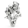 Abstract lovers - couple - brooch
