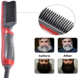 Multifunctionele stijltang / krultang / kam - voor haar / baard - keramiekStijltangen