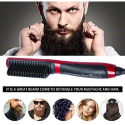 Multifunctionele stijltang / krultang / kam - voor haar / baard - keramiekStijltangen