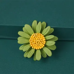 Sonnenblume - Metallbrosche
