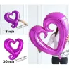 Herzförmiger Ballon - Valentinstag / Hochzeiten / Partydekoration - 18 / 30 / 40 Zoll