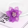 Elegant flower - crystal brooch