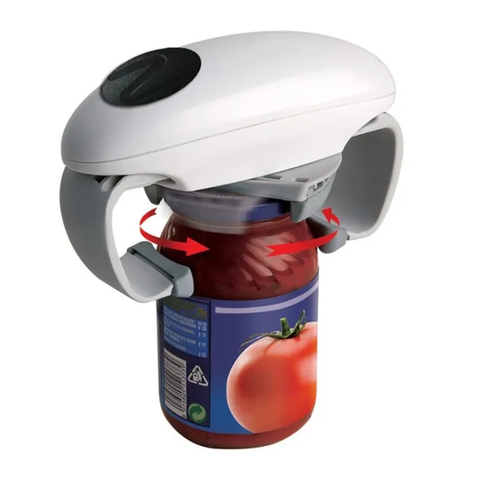 Electric jar / can opener - automatic - adjustable