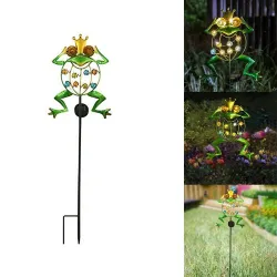 Kikkervormige tuinlamp - solar - waterdichtSolar verlichting