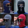 Winter gebreide muts met klep - gezichtsbescherming - bivakmuts met ritssluitingHoeden & Petten