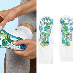 Akupressursocken - Physiotherapiemassage - Schmerzlinderung