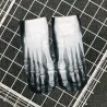 Short socks - foot X-ray print - unisex