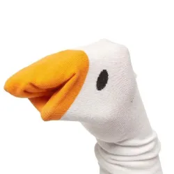 Cotton socks - goose head print - unisex