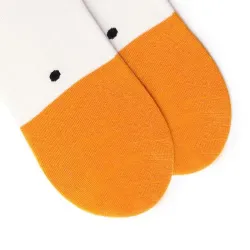 Cotton socks - goose head print - unisex
