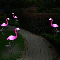 Flamingo lawn solar lamp - outdoor solar light decoration