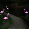 Solar Gartenlampe - wasserdicht - LED - Neon - Flamingo Form