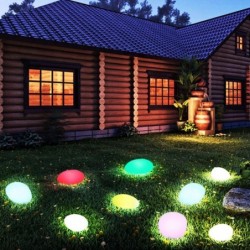 Lichtgevende steen - tuinverlichting op zonne-energie - met afstandsbedieningSolar verlichting