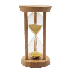 Wooden hourglass - timer - 10 minutes