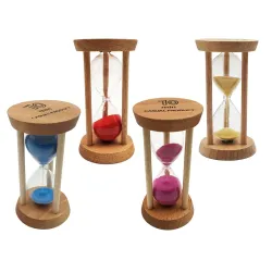 Wooden hourglass - timer - 10 minutes