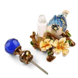 Vintage metalowy ptak - butelka na perfumy - 4mlPerfumy
