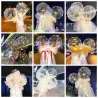 GlobosDIY rose balloons - with LED light - flower bouquet