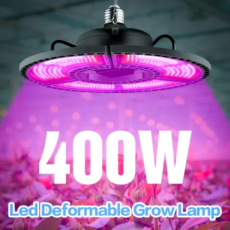 LED plant kweeklamp - lichtpaneel - volledig spectrum - E27 / E26 - 100W - 200W - 300W - 400WKweeklampen