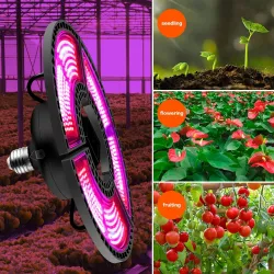 LED plant kweeklamp - lichtpaneel - volledig spectrum - E27 / E26 - 100W - 200W - 300W - 400WKweeklampen