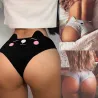 Slipje met kattenoren - sexy lingerieLingerie