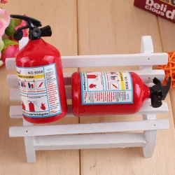 Fire extinguisher pencil sharpener