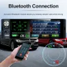Autoradio - 1 Din - RDS - microfoon - USB - MP3 - MP5 - TF - ISO - multimediaspeler in het dashboardRadio