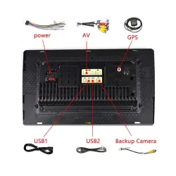 Android car multimedia player - car radio audio stereo - gps - bluetooth - wifi - mps player