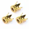 Car valve caps - gold crown - 4 pieces