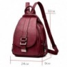 MochilasLeather backpack - with metal lock strap
