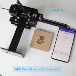 NEJE Master 2 - mini grawerka laserowa - do drewna - bezprzewodowa - sterowanie APPMaszyny do grawerowania