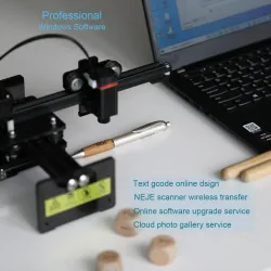 NEJE Master 2 - mini grawerka laserowa - do drewna - bezprzewodowa - sterowanie APPMaszyny do grawerowania