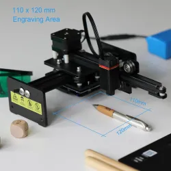 NEJE Master 2 - mini grawerka laserowa - do drewna - bezprzewodowa - sterowanie APPMaszyny do grawerowania