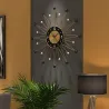 Nordic style - sun shape wall clock - 56cm