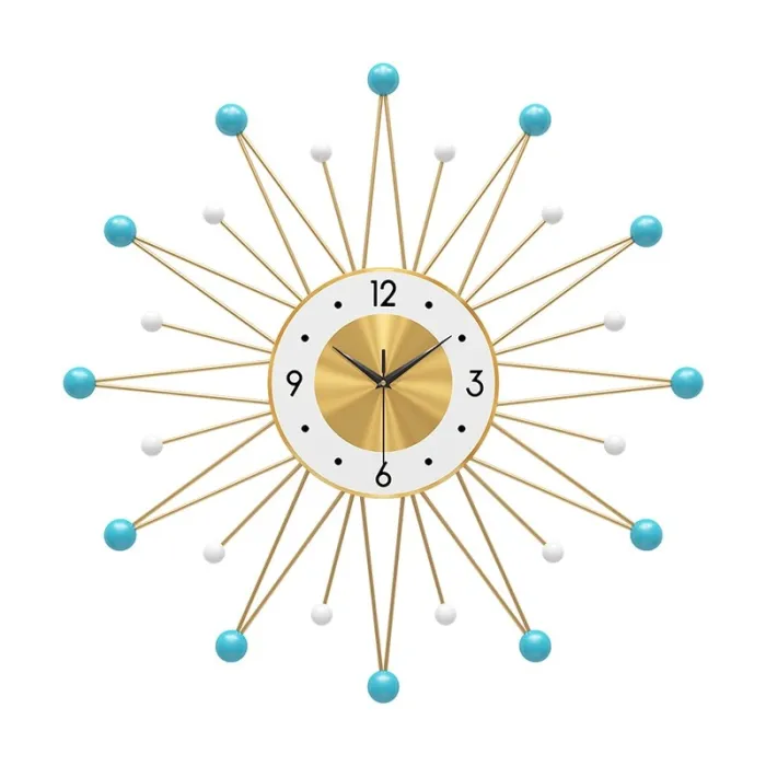 Nordic style - sun shape wall clock - 56cm