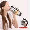 Termos próżniowy - z paskiem / torbą - podwójna ścianka - stal nierdzewna - 500ml - 750ml - 1000ml - 1500ml