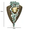 BrochesLittle gem crystal geometric brooche - for everyday use