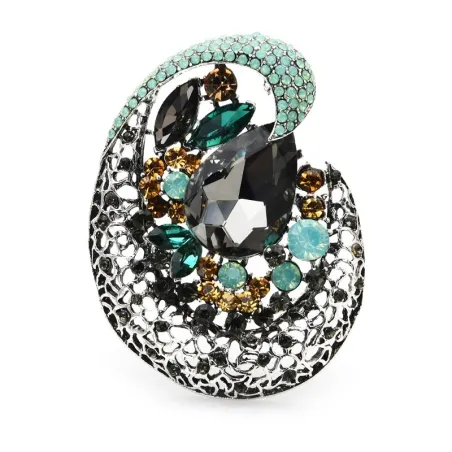 Shining crystal beauty womens brooche - your everyday desire