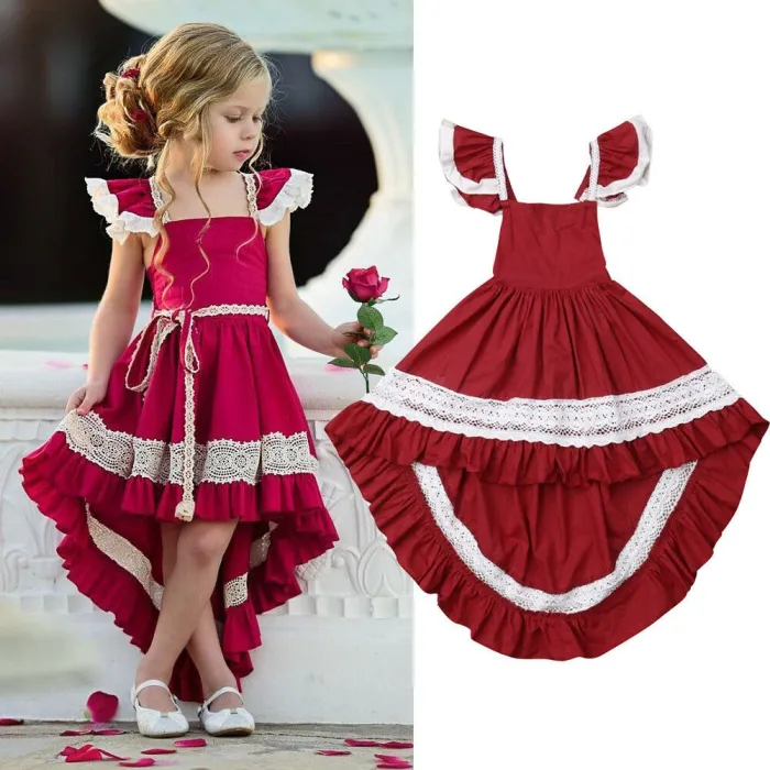 Elegant childs party dress
