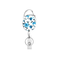 Badge / naam / ID-houder - intrekbaar touw - met een clipSleutelhangers