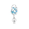Badge / naam / ID-houder - intrekbaar touw - met een clipSleutelhangers