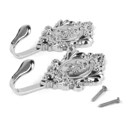 TextilRose pattern - curtain hooks - 2pcs