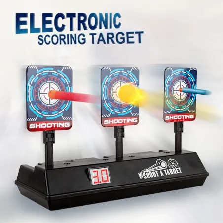 Elektronischer Schießstand - Torziel - Auto-Reset - Für die Nerf N-Strike Elite / Mega / Rival-Serie