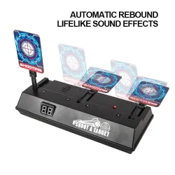 Elektronische schietbaan - scoredoel - auto-reset - Voor Nerf N-strike Elite / Mega / Rival SeriesSpeelgoed