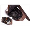 Modischer Rucksack - Umhängetasche aus Leder