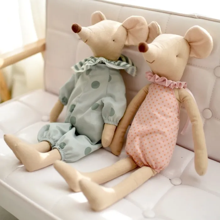 Animales de pelucheCotton bowknot stuffed toys