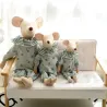 Maus im Pyjama - Stofftier / Puppe