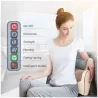 Electric massage pillow - infrared heating - neck / shoulders / back