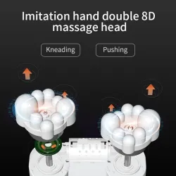 Electric massage pillow - cervical / traction massager - for neck / lower back - pain relief